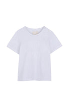 T-shirt per neonati Givenchy Kids bianca con dettaglio logo H31286 10P GIVENCHY KIDS 