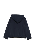 Giubbino per bambino K Way Kids P. Journeer blu con toppa con logo K4133FW K89 K-WAY KIDS 