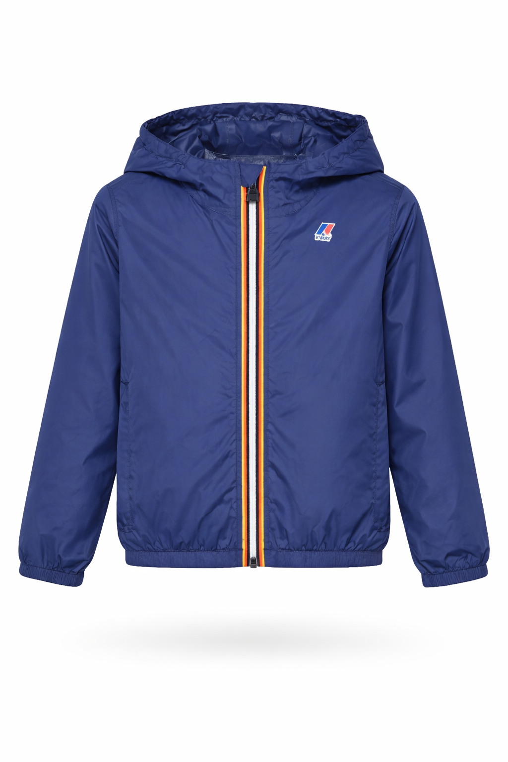 Giacca P. Le Vrai Claude 4.0 per bambini K Way Kids blu con cappuccio K61336W B67 K-WAY KIDS 