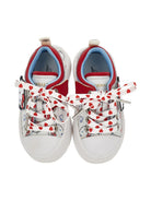 Sneakers per bambina Monnalisa x Hello Kitty  bianche con applicazione Hello Kitty 8CG007 7705 9944 MONNALISA KIDS 