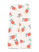 Pantaloni sportivi per bambina Bobo Choses Smiling beige con vita elasticizzata B125AC080 199 BOBO CHOSES 