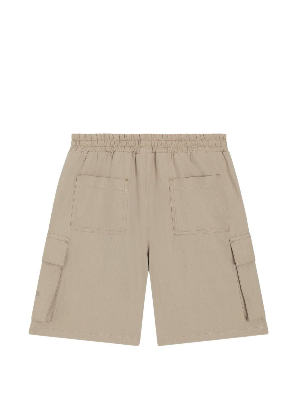 Bermuda per bambino Dolce & Gabbana Kids beige con tasche applicate L44Q01 FU63D M0724 DOLCE & GABBANA KIDS 