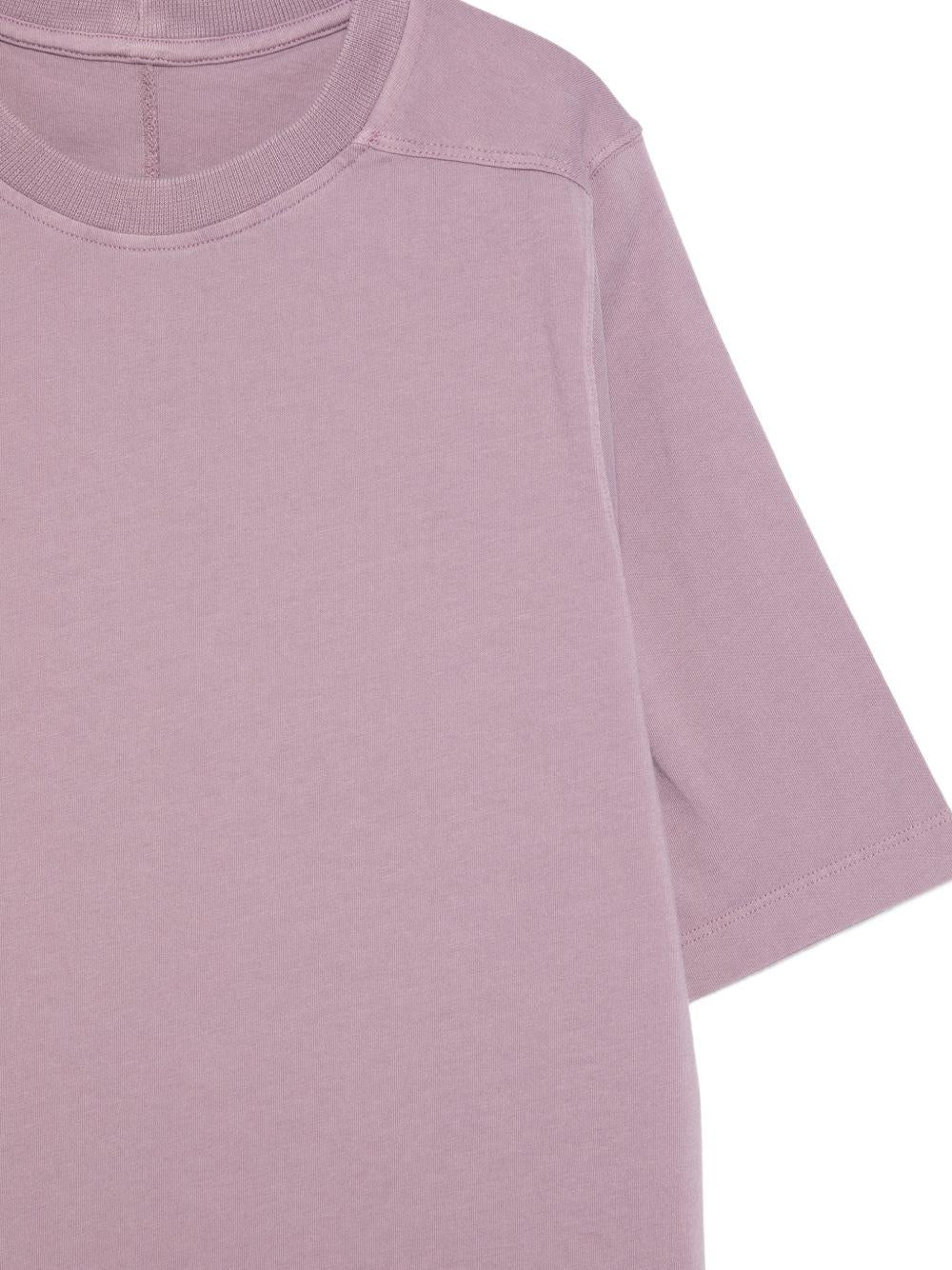 T-shirt per bambino Rick Owens viola a girocollo BG01F3274RNP 36 RICK OWENS KIDS 