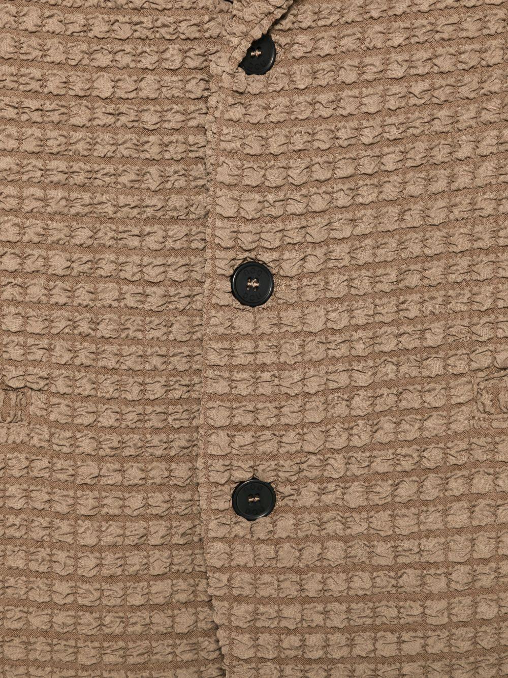 Blazer per bambino Douuod Kids marrone con finitura in rilievo DY2A64 U0267 334 DOUUOD 