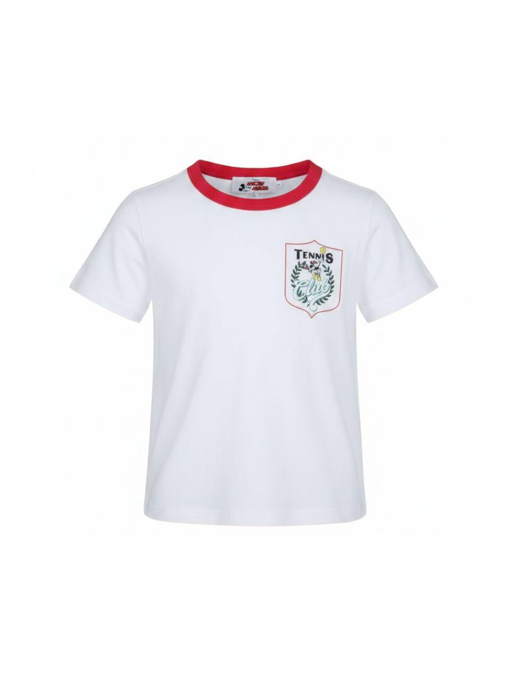 T-shirt per bambino The Marc Jacobs Kids x Disney bianca con stampa Mickey Mouse W60852 10P THE MARC JACOBS KIDS 