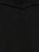 Abito per bambina MSG Kids nero con logo in rilievo F5MSJGDR028 110 MSGM KIDS 