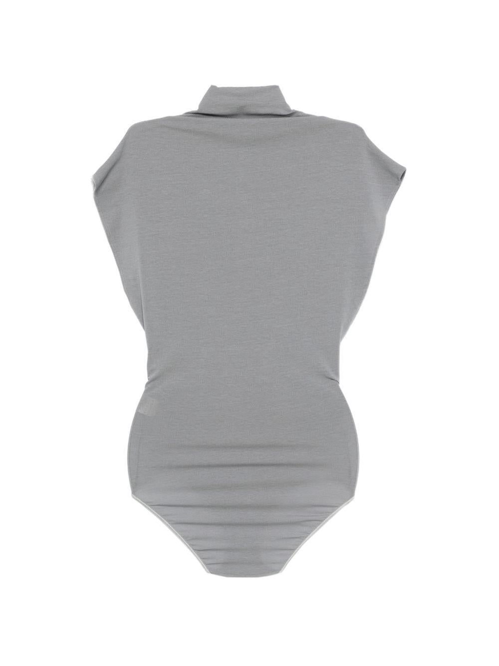 Body per donna Alysi grigio con collo alto 116403 P6014 GR ALYSI 