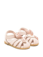 Sandali per neonata Donsje rosa con applicazione uccellino 1506102 NL10J DONSJE KIDS 