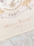 Coperta da culla per neonati Atelier Choux giallo con stampa zodiacale CA-CQ-ZOY E-U ATELIER CHOUX PARIS KIDS 