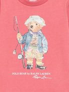 T-shirt per neonati Polo Ralph Lauren Kids rosa con motivo Polo Bear 320B18890 001 Ralph Lauren kids 