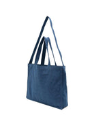 Borsa tote Essential Bag N MC2 Saint Barth denim con logo stampato EBAGN006 00431L MC2 ST. BARTH KIDS 