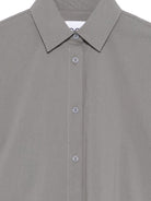 Camicia per bambina Douuod Kids grigia on colletto classica DY5A90 P0589 907 DOUUOD 