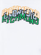 T-shirt per bambino John Richmond Junior bianca con dettaglio logo RBP26042TS WHITE JOHN RICHMOND KIDS 