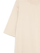 T-shirt per bambino Rick Owens Kids beige con girocollo BG01F3274RNP 138 RICK OWENS KIDS 