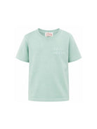 T-shirt per bambino MC2 Saint Barth Kids verde chiaro con stampa a rilievo POT0002 01230L MC2 ST. BARTH KIDS 