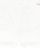 Shorts per bambina Roberto Cavalli Kids bianco in pizzo CGP26137SH WHITE ROBERTO CAVALLI KIDS 