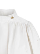 Giacca per bambina Chloé Kids bianca con design laser cut C20837 117 CHLOE' KIDS 