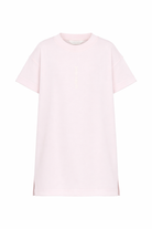Abito per bambina Palm Angels Kids rosa con maniche corte PGDB002S26JER001 042 PALM ANGELS KIDS 