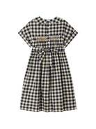 Abito Lelou per bambina Bonpoint multicolore con motivo a quadri S06GDRW00008 894 BONPOINT KIDS 