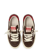Sneakers per bambino Golden Goose Kids marrone con dettagli in camoscio F00496F008645 55773 GOLDEN GOOSE KIDS 