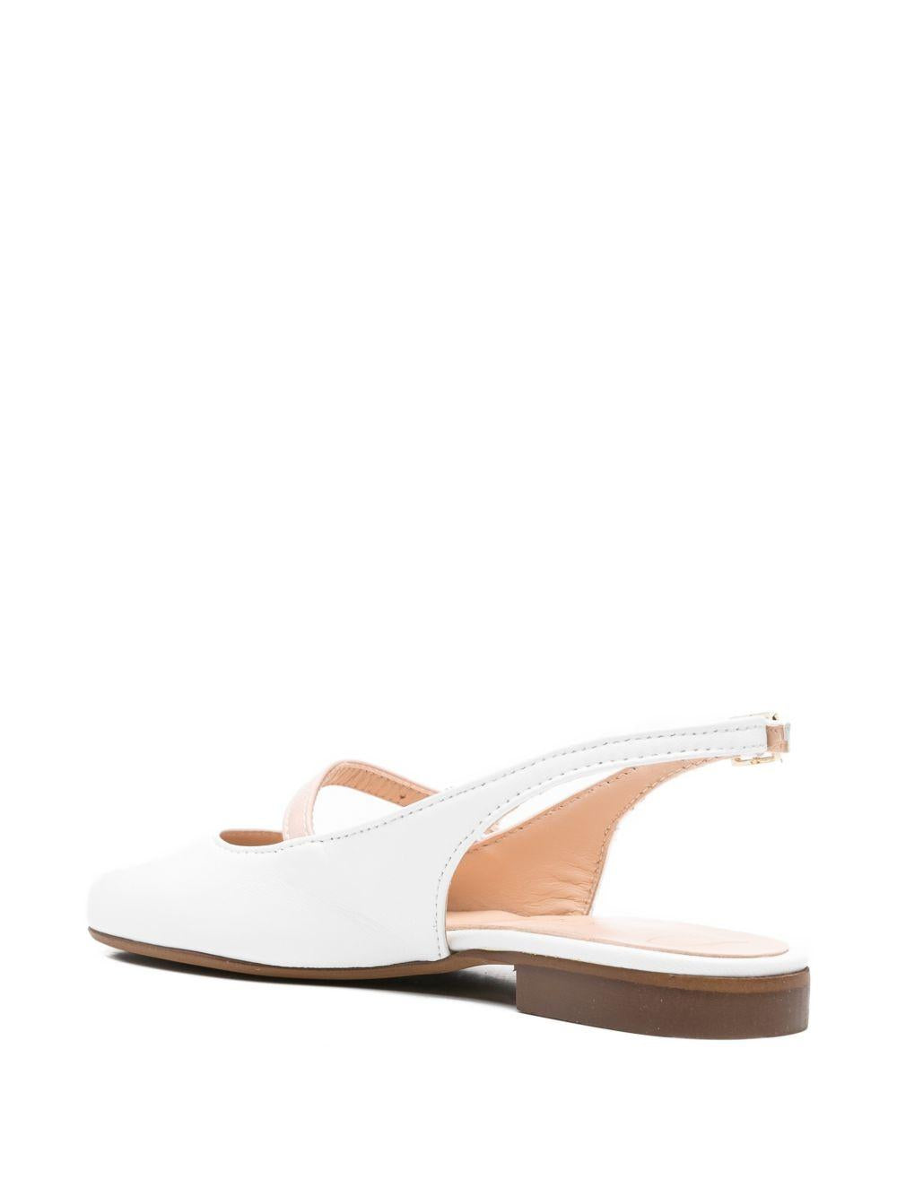 Ballerine per bambina Eli1957 bianche con cinturino a fibbia 52007AN BLANCO Eli Kids 