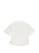 T-shirt per bambina Palm Angels Kids bianca con stampa grafica Teddy Bear PGAA001S26JER002 002 PALM ANGELS KIDS 