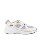 Sneaker da bambino Boss Kids bianche con disegn a inserti J52815 10P BOSS KIDS 