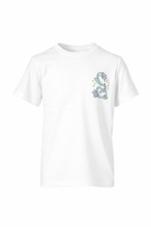 T-shirt per bambina Stella McCartney bianca con stampa floreale TY8A21 Z0434 101 STELLA McCARTNEY KIDS 