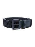 Cintura per bambino Emporio Armani Kids blu con design a intreccio 401522 4R562 06935 EMPORIO ARMANI KIDS 