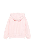 Giubbino per bambina Moschino Kids rosa con cappuccio HUS05KL3A39 50209 MOSCHINO KIDS 