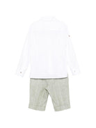 Completo per bambino Colorichiari multicolore con motivo gessato MB308394 4952a 35 COLORICHIARI KIDS 