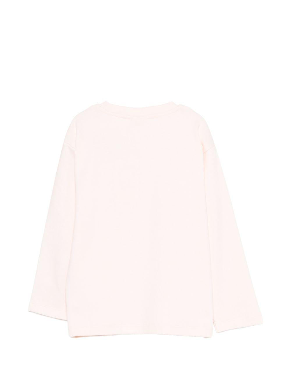 T-shirt Mountoo per bambina Molo rosa con stampa cavallo 2S26J208 5983 MOLO KIDS 