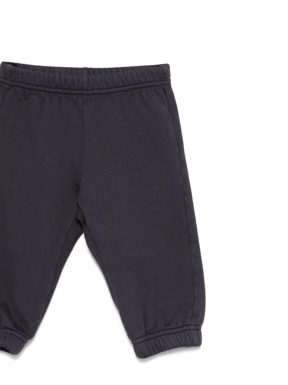 Pantaloni da tuta per neonato ETRO KIDS blu con polsini elastici GX6560 Z3333 667 ETRO KIDS 