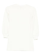 Abito per bambina Moschino Kids bianco con stampa Teddy Bear HDV0GYLCA83 10063 MOSCHINO KIDS 