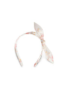 Cerchietto per capelli per bambina Bonpoint beige con stampa floreale P06GHAW00001 603 BONPOINT KIDS 