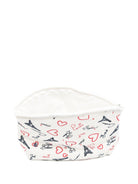 Trousse per trucco Petit Bateau bianca con motivo a cuori A0FTR 01 PETIT BATEAU KIDS 