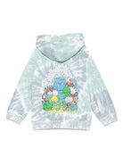Felpa per bambino Stella McCartney Kids azzurro con stampa psichedelica TX4P90 Z3162 999 STELLA McCARTNEY KIDS 