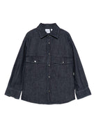 Camicia per bambino Aspesi Kids denim con doppia tasca A25ACL0009J0028 495 ASPESI 