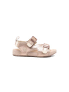 Sandali Castle Island per bambina oro con logo sui lati TB0A5MMN AFS1 TIMBERLAND KIDS 