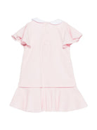 Abito per neonata Givenchy Kids rosa con colletto alla Peter Pan H31268 44Z GIVENCHY KIDS 