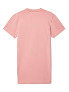 Abito Big Bookish per bambina Off-White Kids rosa con orlo dritto OGDB030S25JER001 3072 OFF WHITE KIDS 