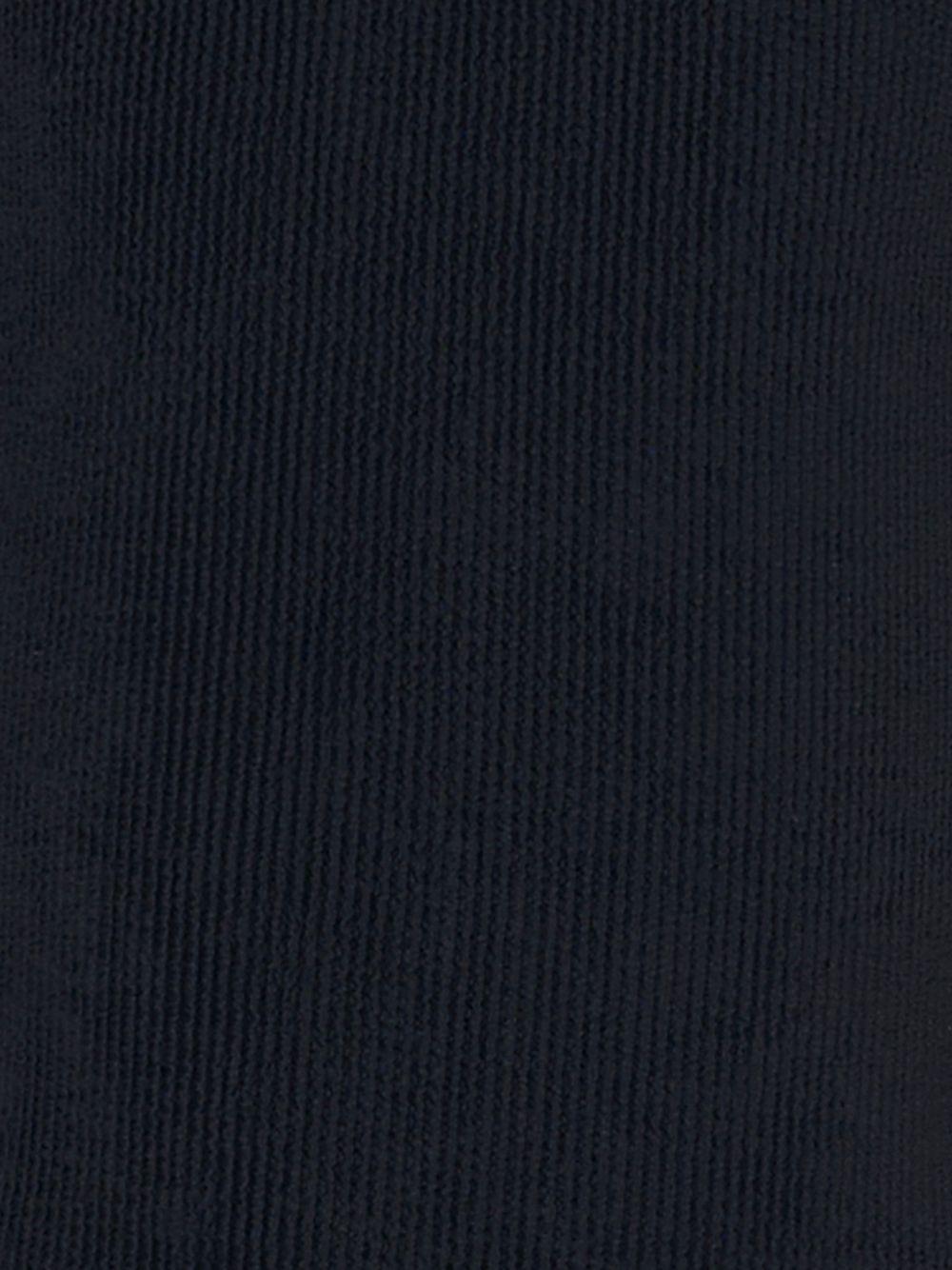 Costume intero per bambina Molo nero con trama a coste 8NOSP501 0099 MOLO KIDS 