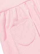 Abito per neonata Moschino Kids rosa con stampa Teddy Bear sul davanti MDV0DGLCA19 50209 MOSCHINO KIDS 