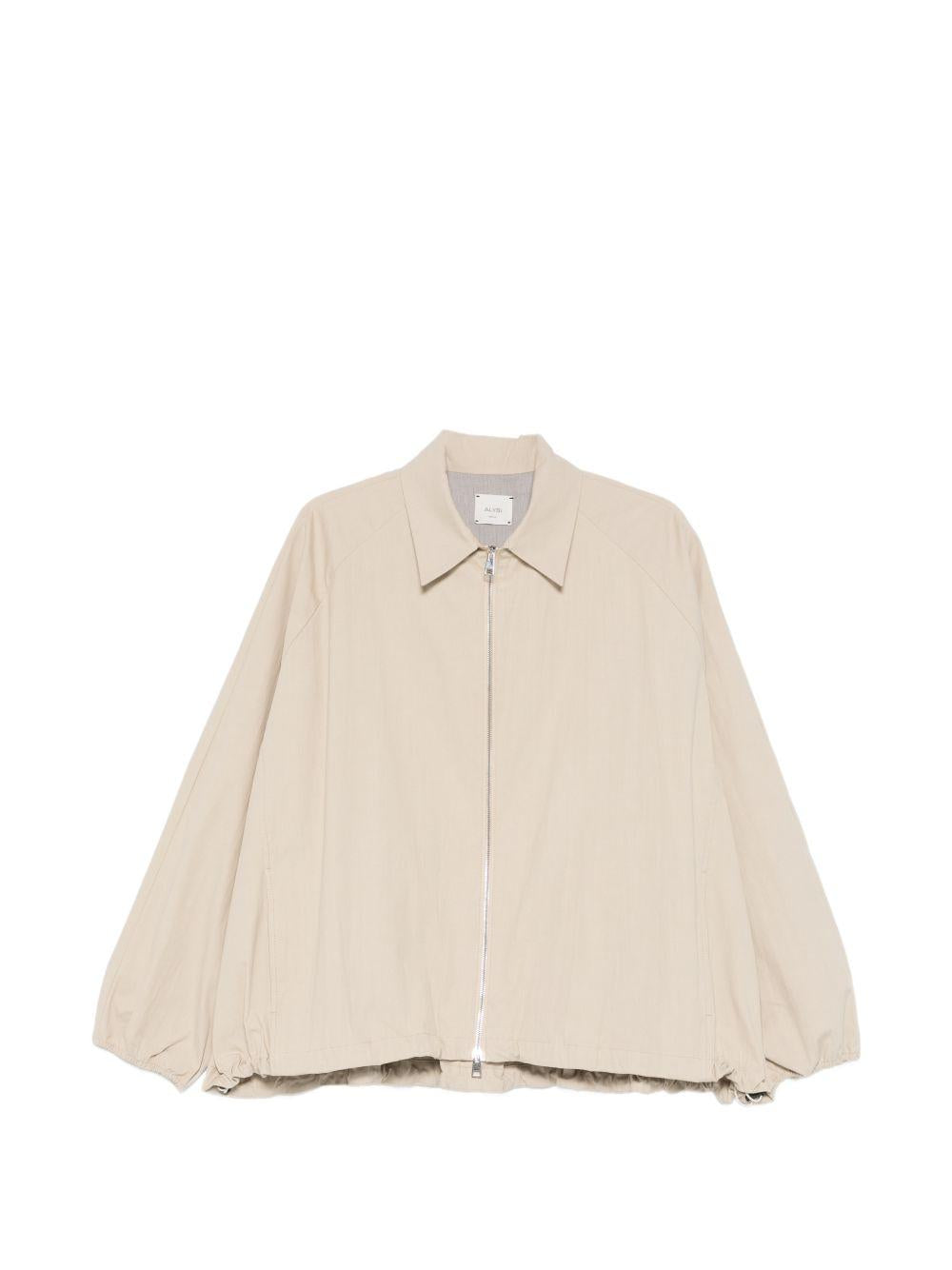 Giubbino per donna Alysi beige con colletto classico 116910 P6007 AVENA ALYSI 