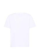T-shirt per bambini Casablanca Kids bianca con stampa grafica KPF26JTS03805 CASAWAY CASABLANCA KIDS 