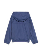 Giacca P. Le Vrai Claude 4.0 per bambini K Way Kids blu con cappuccio K61336W B67 K-WAY KIDS 
