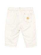 Shorts per neonato Etro Kids bianchi con ricamo logo sul retro GY6500 I0308 105 ETRO KIDS 