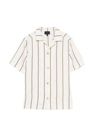 Camicia per bambino Fay Kids beige con design a righe FY5P71 P0581 103BL FAY KIDS 