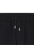 Pantaloni sportivi per bambino Lanvin Enfant nero con inserti N30301 09B LANVIN 