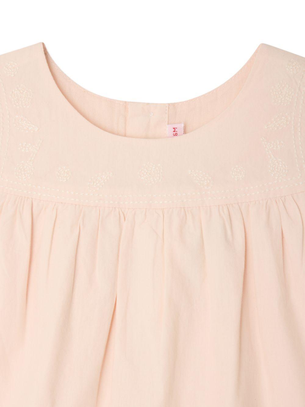 Blusa Arli per neonata Bonpoint rosa con scollo tondo S06XBLW00004 121A BONPOINT KIDS 